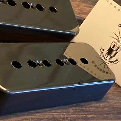 General Vintage Tone Pair   1950s Butyrate P90 Pickup cover - Soapbar True butyrate made original Gi image 3