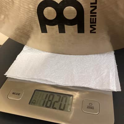 Meinl Byzance 20” medium traditional crash cymbal 1820 grams image 7