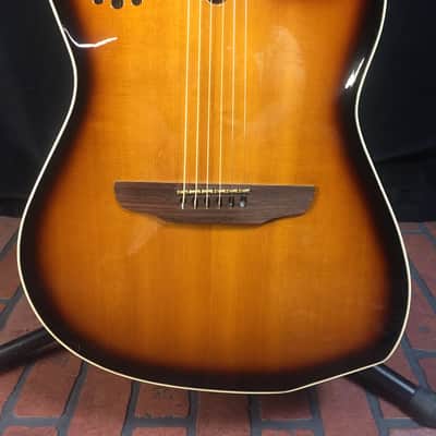 2000 Godin MultiAc Steel String w/ RMS Roland GR Guitar Synth Access - 2 Voice with Hardshell Case image 10