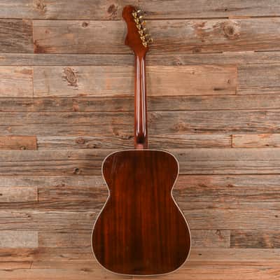 Harmony H-6383/H-168 Neck X- Brace Conversion Natural 1973 image 5
