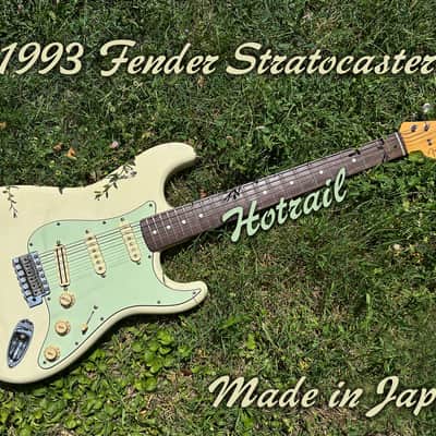 Fender Stratocaster 1993-94 ST62-58US Made in Japan Kurt Cobain VMA Strat Hotrail Seymour Duncan image 1