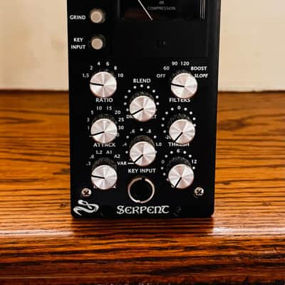 Serpent Audio SB4001 500 Series Stereo Buss Compressor Module 2010s - Black image 1