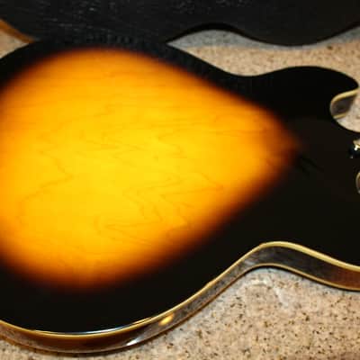 Yamaha sa500 Hollowbody electric guitar w/ black case Bild 14