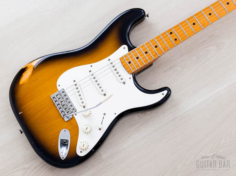 1983 Fender Fullerton American Vintage ‘57 Stratocaster Sunburst w/ Case, Hangtags image 1