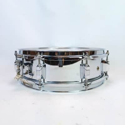 Yamaha 4x13"Piccolo Snare Drum Steel Shell Chrome Triple-Flange Rim 8Lug 010866 image 4