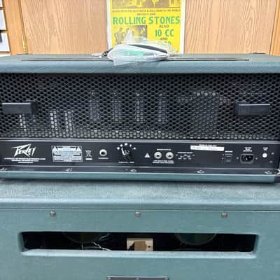 Peavey Penta 140 Watt Tube Guitar Amplifier Head and Cabinet 2000s Green image 4