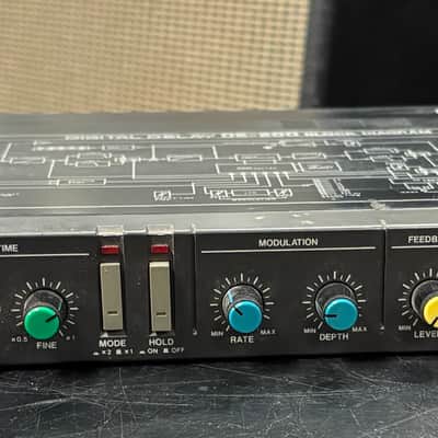 Vintage Boss DE-200 Digital Delay 1980’s Rackmount image 1