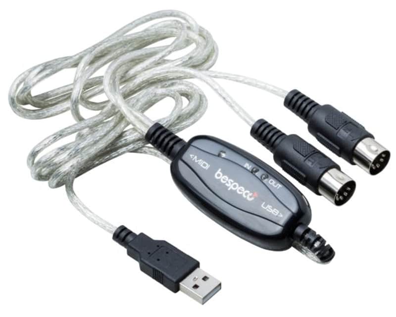 INTERFACCIA MIDI USB BESPECO BMUSB100 image 1