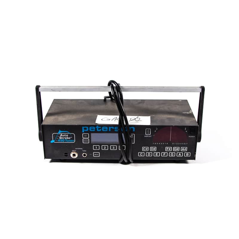 Peterson Auto Strobe 490 Tuner Owned by Dave Mustaine image 1