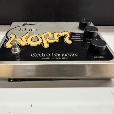 Electro-Harmonix The Worm Analog Wah / Phaser / Vibrato / Tremolo (Large Box) 2000s - Black/Metal image 3