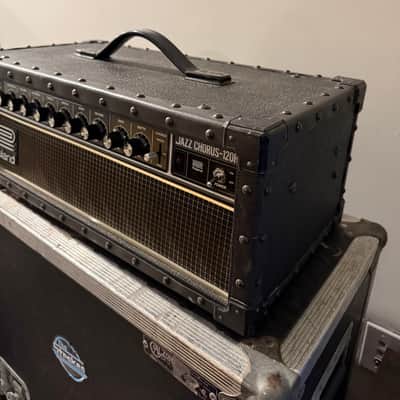 Roland JC-120H Jazz Chorus 120-Watt Guitar Head 1984 - 1990 - Black image 2