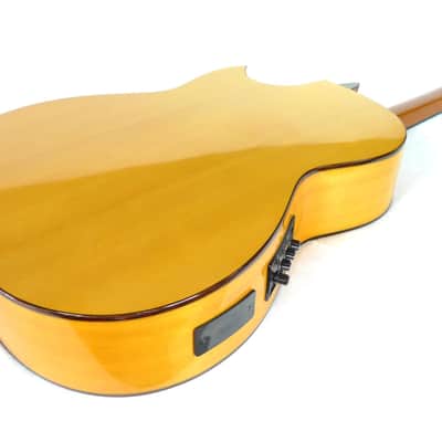 Neat Mint Hand-crafted in Japan '91 Asturias PUF / PU.F Flamenco Classical Nylon-String Acoustic-Electric Guitar image 16