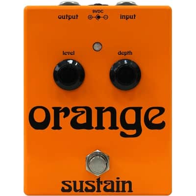 Orange Sustain Pedal