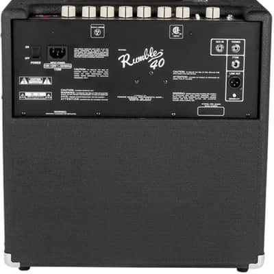 Fender Rumble 40 V3 40-Watt 1x10" Bass Combo - Black image 5