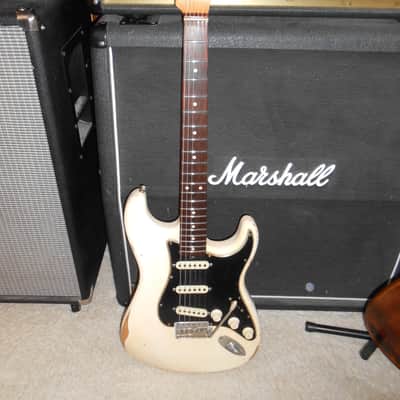 Fender Road Worn 2009-2015 - Olympic White w/ Custom Shop Ancho Poblano hand-wound pickups & CS case image 18