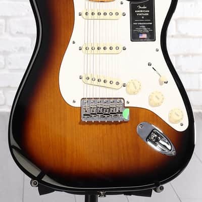 Fender American Vintage II 1957 Stratocaster Electric Guitar - 2-Color Sunburst (StratAV2572TSd1) image 6