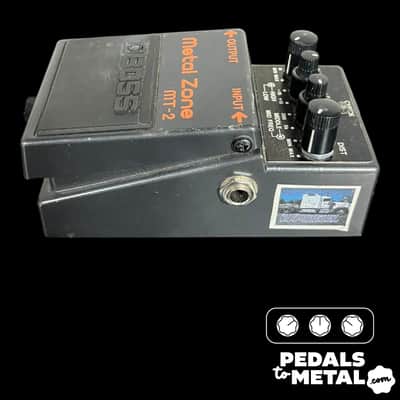 Boss MT-2 Metal Zone (Silver Label) 1991 - Present - Black X11293 image 6