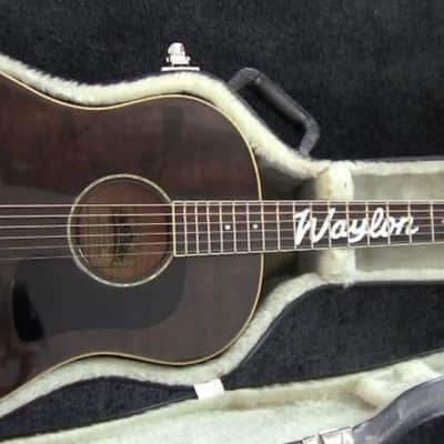 Waylon Jennings Acoustic Electric Award Guitar 1995 image 4