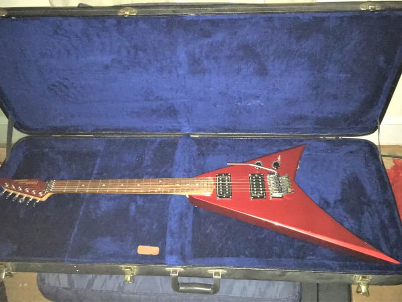Kramer Focus 4000 RR Style Flying V Early Headstock 100% Original