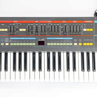 1986 Roland Juno-106 61-Key Polyphonic Analog Synthesizer image 3