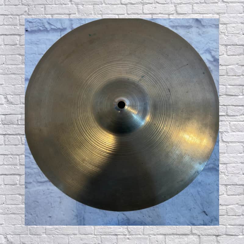 Zildjian 14 Vintage Hi Hat Top Likely 1970s Hi Hats image 1