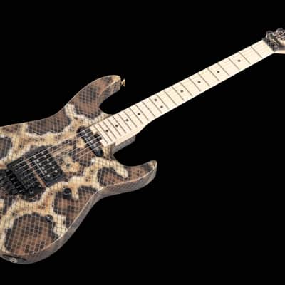 Charvel Warren DeMartini USA Signature Snake MN - Snakeskin image 2