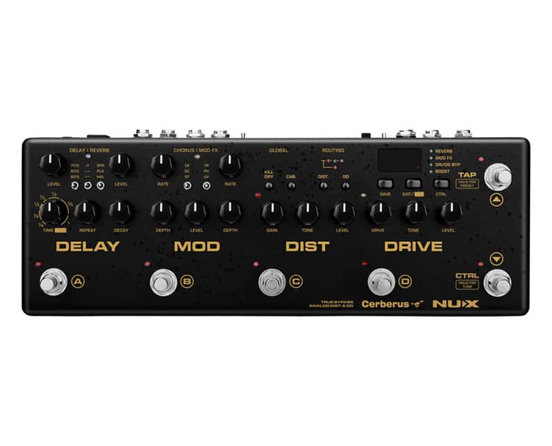 NUX Cerberus Multi Effect Unit w/ Analog Drives - Open Box image 1