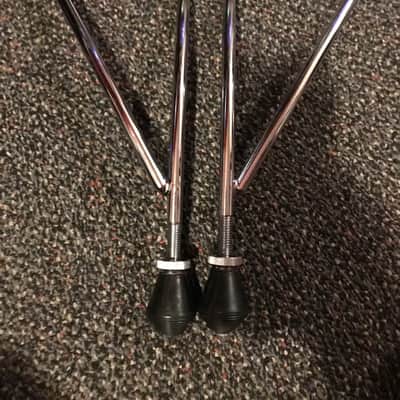 Sonor vintage bass drum spurs image 3