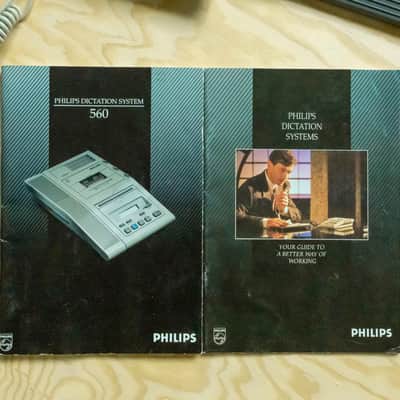 New Old Stock Dicaphone SET – Philips 560,  Grundig Stenorette image 4