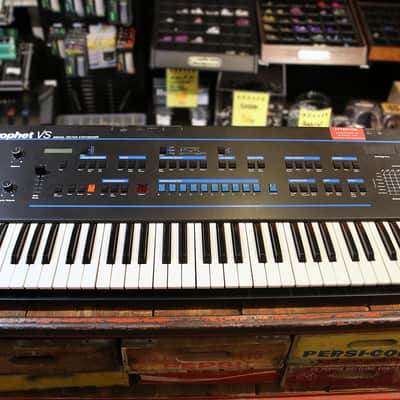 Sequential Prophet VS 61-Key 8-Voice Polyphonic Synthesizer 1986 - 1987 - Black image 2