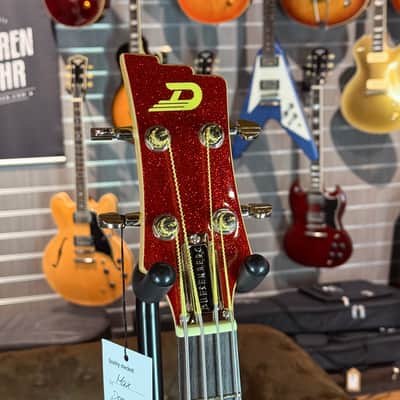 Duesenberg Kavalier Bass - Sparkle Red -NEW incl. Case image 3