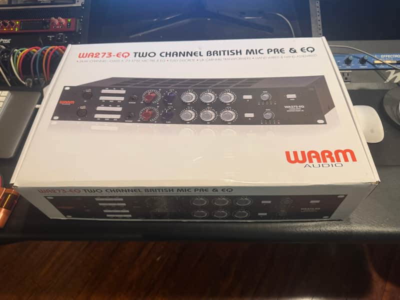 Warm Audio WA273-EQ 2-Channel British Microphone Preamp / EQ 2018 - Present - RAF Blue Gray image 1