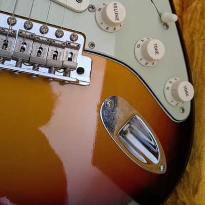 Fender Custom Shop Vintage Custom 1959 Stratocaster NOS 2018 - 3 Colour Chocolate Sunburst image 5