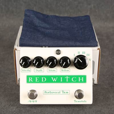 Reverb.com listing, price, conditions, and images for red-witch-pentavocal-tremolo-pedal