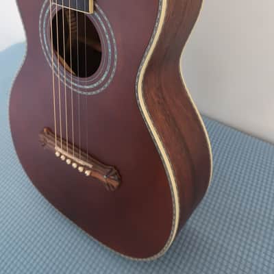 Washburn R314KK Spruce/Trembesi Parlor 2016 - Natural Parlor Guitar Rare 1890s Golden Era Period Correct Recreation Limited Edition Long Discounted Model No Coffin Case image 8