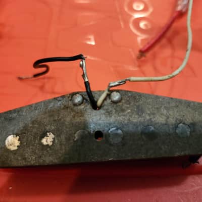 FENDER STRATOCASTER PICKUP 1976 grey bottom, rewound, reads 5.83 image 7