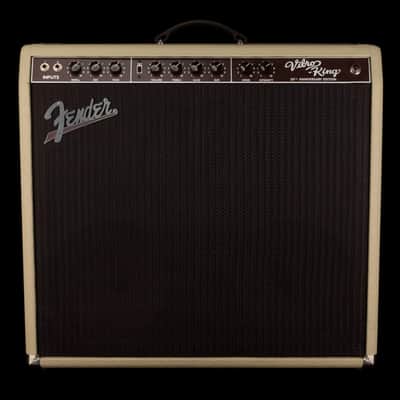 Pre Owned 2013 Fender 20th Anniversary Edition Vibro-King Blonde Guitar Amp Combo image 1