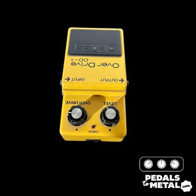 Boss OD-1 Over Drive Silver Screw Long Dash -x11205 image 3