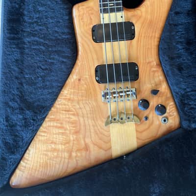 Alembic Spoiler Exploiter 4 string Bass guitar 1984 - Maple w OHSC image 12
