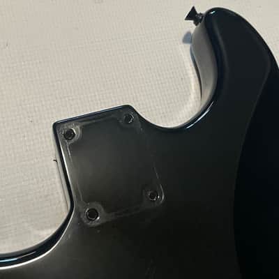 1986 Japan Charvel Jackson Import Model 3 Black Guitar Body Kahler Ready image 15