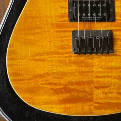 MINT Fender Special Edition Custom Telecaster WITH 90's CHAINSAW CASE FMT HH with Laurel Fretboard 2019 - Present - Amber image 4