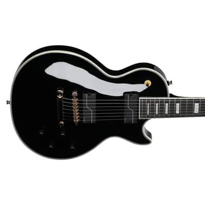 Epiphone 7-string Matt Heafy Signature Les Paul Custom Origins Guitar - Ebony image 5