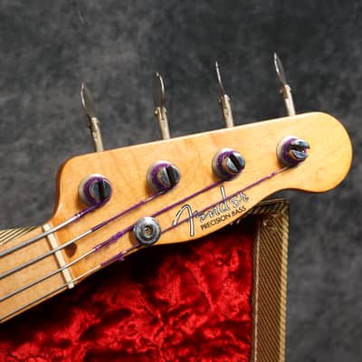 Early 1957 Fender Precision Bass - 2-Tone Sunburst image 3