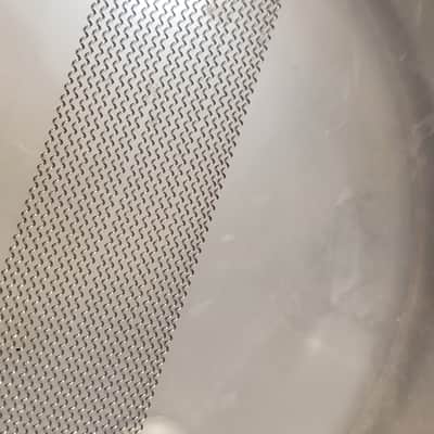 Pearl STEEL / ACIER SNARE 14'' x 5'' 1985 - CHROME image 6