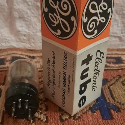 Vintage General Electric 12GW6 1960s/70s Valve / VacuumTube image 1