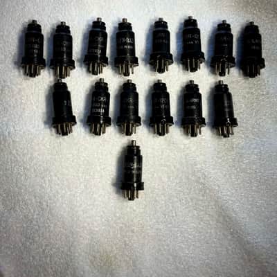 Ken-Rad 12C8 Vacuum Tube set of (15) Circa-1960s-Metal image 1