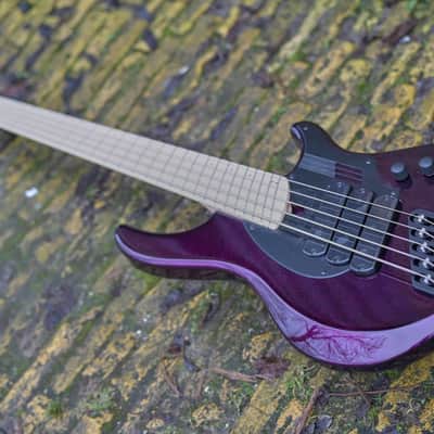 Dingwall NG3 Adam "Nolly" Getgood Signature 5 String - Midnight Purple Flake(4) image 7