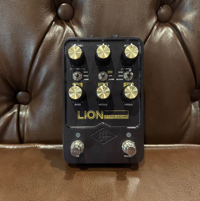 Universal Audio Lion '68 Super Lead Amp 2023 - Present - Black image 1