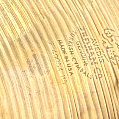 ULTRA RARE 10” Zildjian ZXT MINI HIHATS 452g 460g image 9