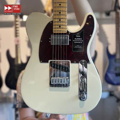Fender Player II Modified Telecaster SH with Maple Fretboard - Olympic Pearl image 1